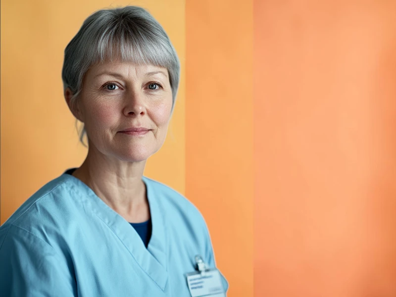 A member of the We Are Care care team